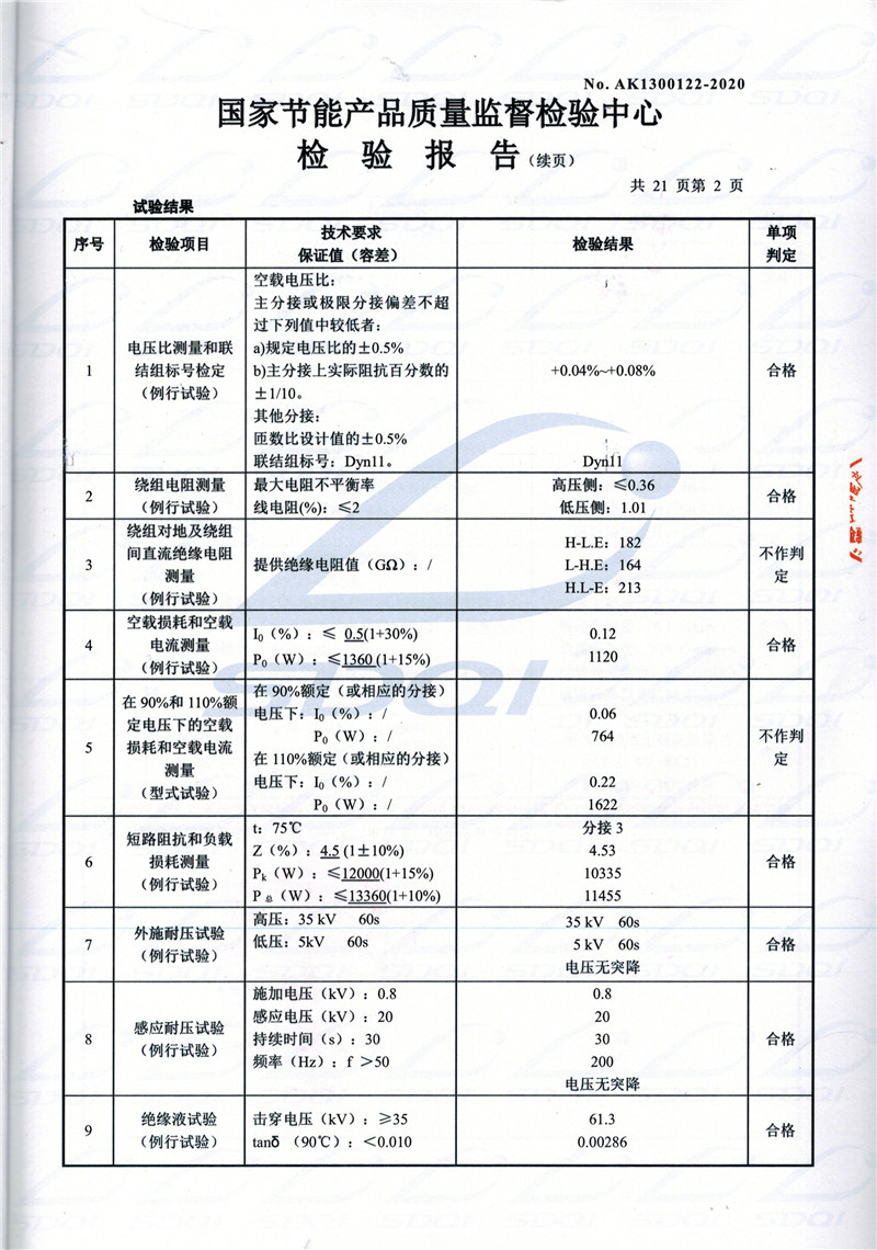 高低压试验报告-S11-1250高邑高邑高邑油浸式变压器-2.jpg